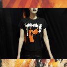 Camiseta Baby Look Black Sabbath
