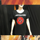 Camiseta Baby Look Foo Fighters