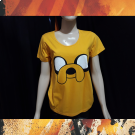 Camiseta Baby Look Jake Adventure Time