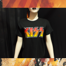 Camiseta Baby Look Kiss